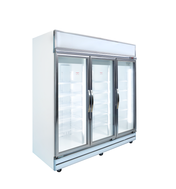 3 Door Display Chiller with Heater Glass [Premium]